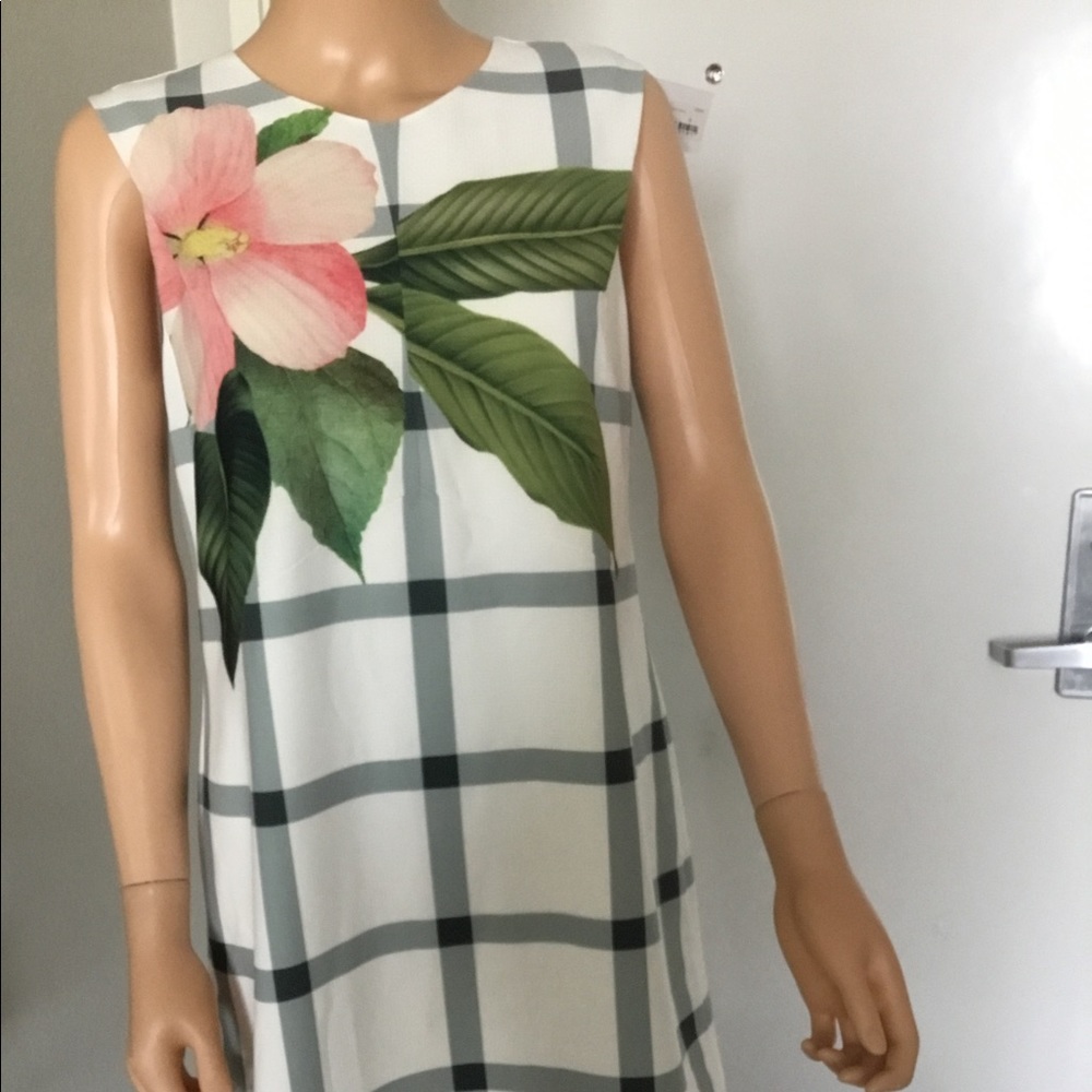 TED BAKER London Floral Shift Dress M New